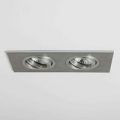 TARO TWIN downlight i aluminium