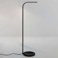 Moderne designer LED gulvlampe Lee, sort