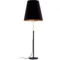 Højdejusterbar standerlampe Para Neu, sort