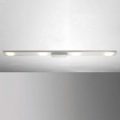 LED loftlampe Slight, aluminium, 4 lyskilder