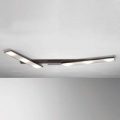 Svingbar LED loftlampe Slight, antracit