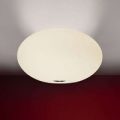 Pragtfuld loftlampe AIH 28 cm, cremefarvet/mat