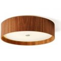 Loftlampe Lara wood, nøddetræ, LED, 43 cm