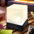 Cube – dekorativ bordlampe med solcellemodul
