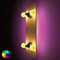 Skateboard med lys – LED-væglampe Light Cruiser