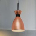 Stilfuld pendellampe Retro med kobberfinish