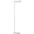 Puristisk TAB LED F standerlampe, hvid