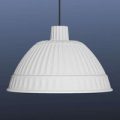 Hvid designer pendellampe Cloche