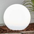 Dekorativ LED-solcellelampe Lago i kugleform