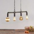 LED-pendellampe Leonas i industriel stil