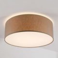 Gråbrun loftlampe Mara, 50 cm