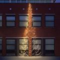 Fairybell® juletræ til facaden – 8 m