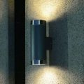 Udendørs væglampe Berlin m. 2 lyskilder i antracit