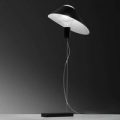 LED designer bordlampe Glatzkopf – sort skærm