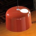 Add – en orange skinnende keramisk hængelampe