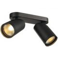 Spot loftslampe LED Bilas 2 lyskilder sort