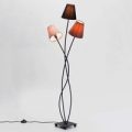 Standerlampe “Flexible Mocca Tre”, m. 3 lyskilder