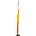 Imponerende standerlampe SHAKTI, orange