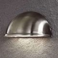 Solid udendørs væglampe Torino, E27/rustfrit stål