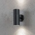 Udendørs væglampe “New Modena” m. 2 lys, i sort