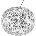 Transparent LED designer pendellampe Planet