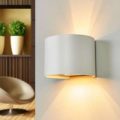 Xio – LED-væglampe i hvid