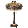 Orient taburetlampe i Tiffany-stil