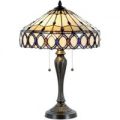 Fiera attraktiv bordlampe i Tiffany-stil