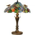 Australia mesterlig bordlampe, Tiffany-stil