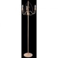 Eventyrlig standerlampe Avalon, creme-guld