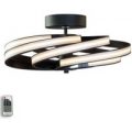 Zoya – moderne LED-loftlampe, sort