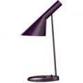 Louis Poulsen AJ – designer bordlampe, aubergine