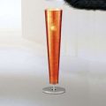 Attraktiv bordlampe GOLD FIRE, orange