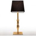 SLIM yndefuld bordlampe i sort og guld