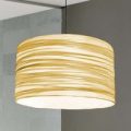 Designer hængelampe Silence 60 cm guld, sort