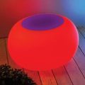 BUBBLE bord, lys LED RGB bord + violet filt