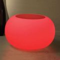 Bubble LED Accu Outdoor bord – rødt filt