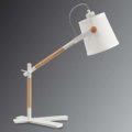 Smuk stof bordlampe Nordica