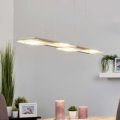 LED-pendellampen Nele, mat nikke, 120 cm