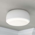 Hvid designer loftslampe Over Me, 30 cm