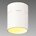 Enkel LED loftlampe Tudor M 13,9 cm hvid