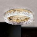 Krystal loftlampe Ring – 75 cm