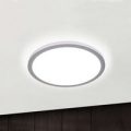 Titanfarvet LED loftlampe Aria, dæmpbar – 40 cm