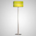 Moderne designet stofgulvlampe Nimbo