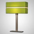 Moderne stofbordlampe Nimbo