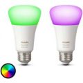 Philips Hue 2x 10W E27 White + Color Ambiance