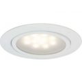 Indbyggelig LED-lampe Skinne, 3´er sæt, hvid