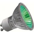 GU10 50W halogen reflektorpære Truecolor, grøn