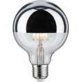 E27 6W 827 topforspejlet LED Globe 95, dæmpbar