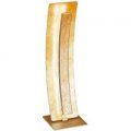 Skinnende LED bordlampe Nevis, guld